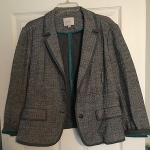 Never worn Loft Herringbone blazer size XL